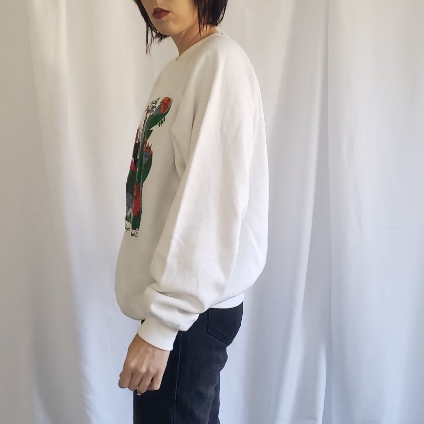 90s Laurel Burch The Scret Jungle Sweatshirt