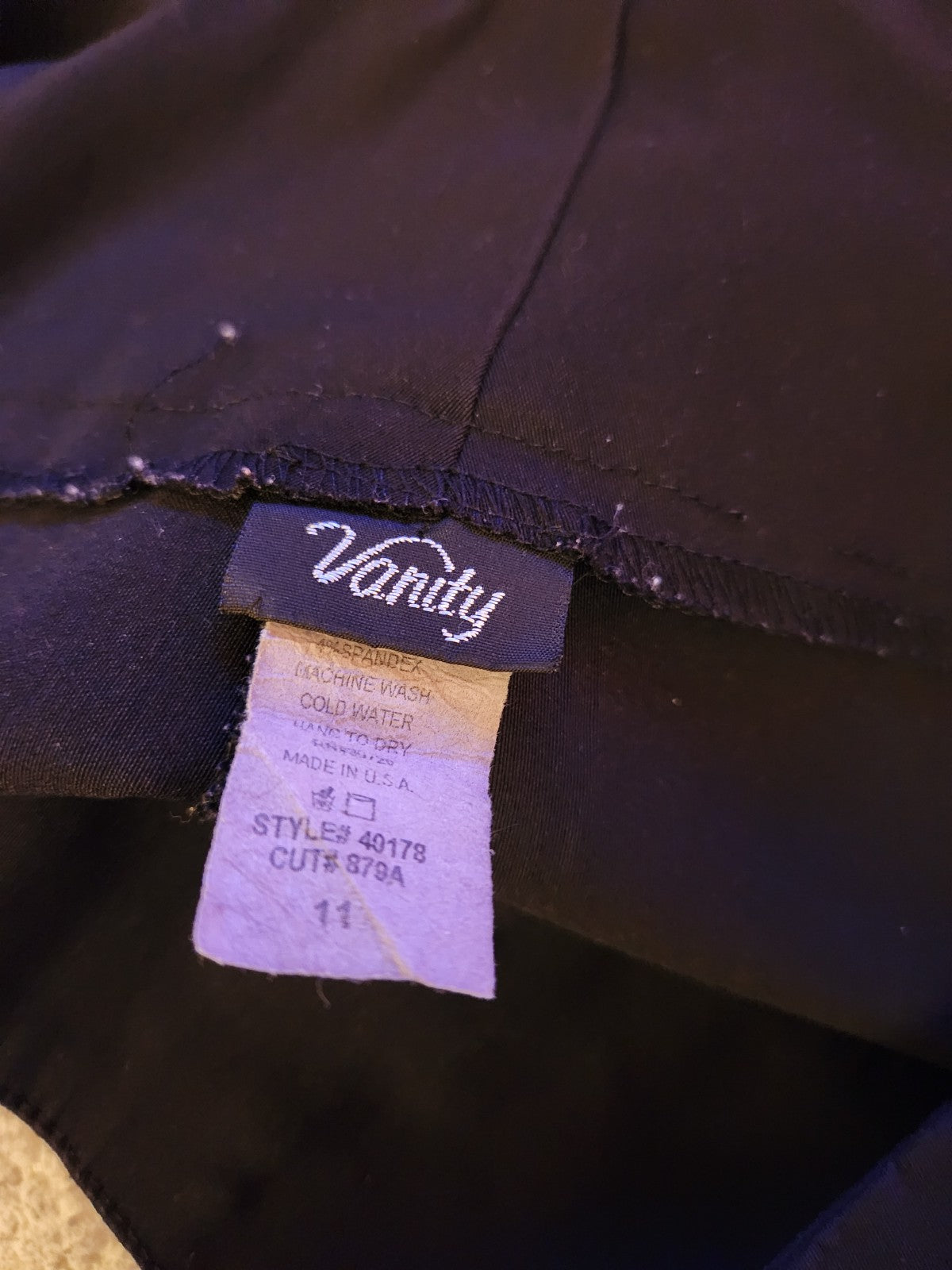 Y2K Black Low Rise Flare Trousers