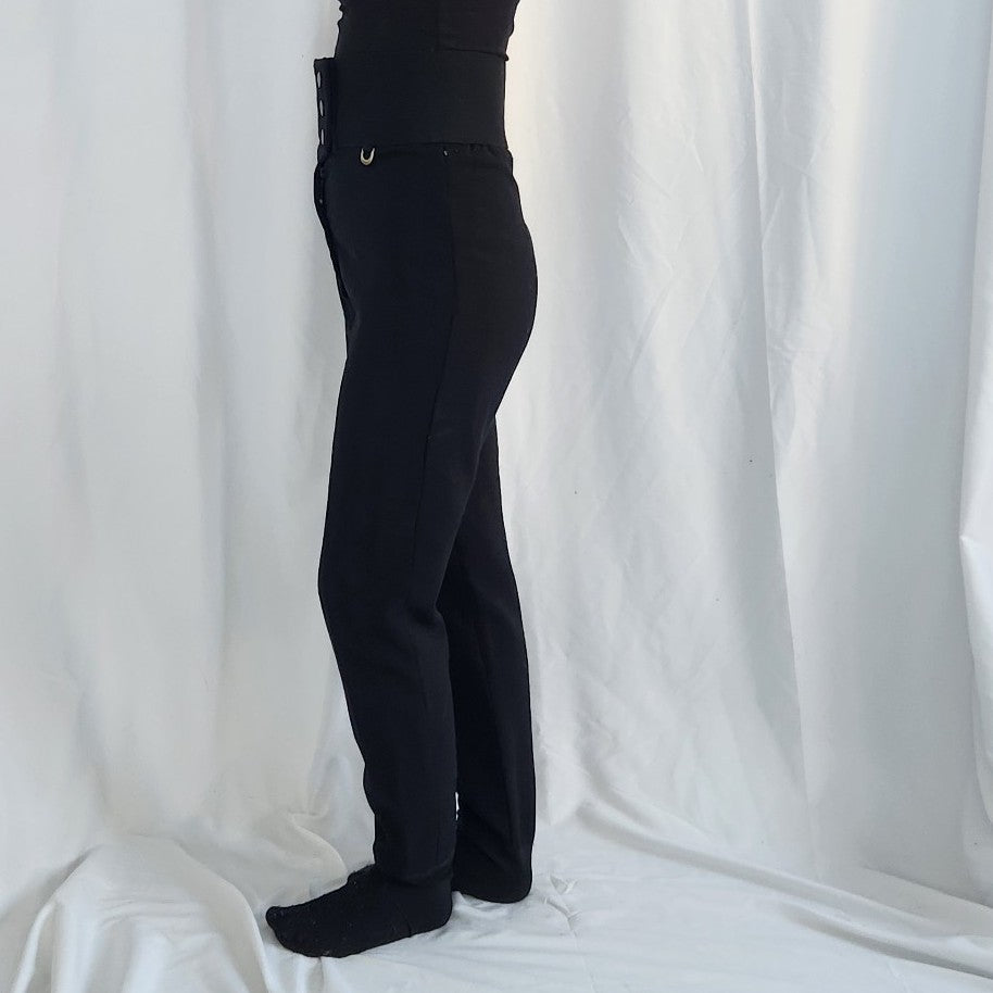 90s Black Ski Base Layer Pants