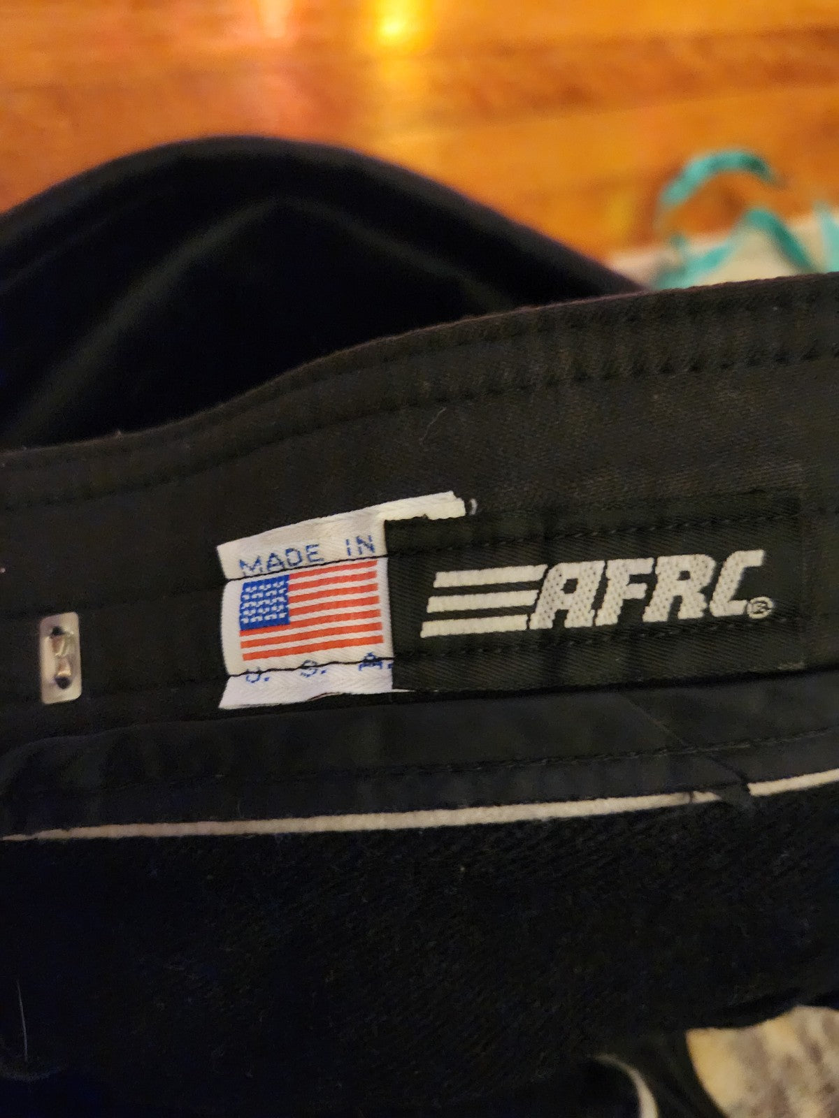 90s Black Ski Base Layer Pants