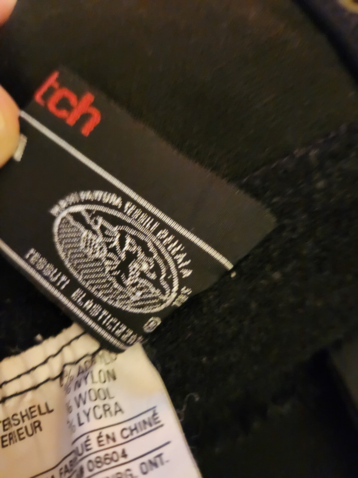 90s Black Ski Base Layer Pants