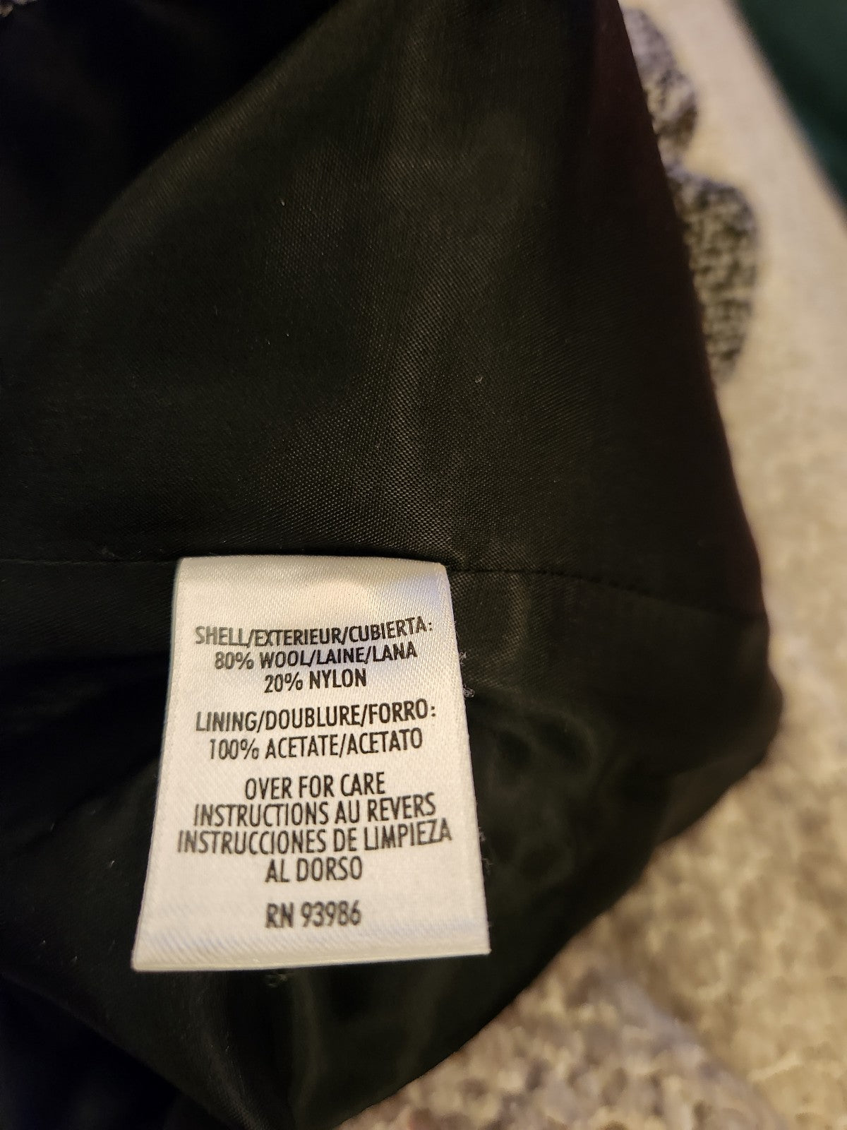 90s Black Ski Base Layer Pants