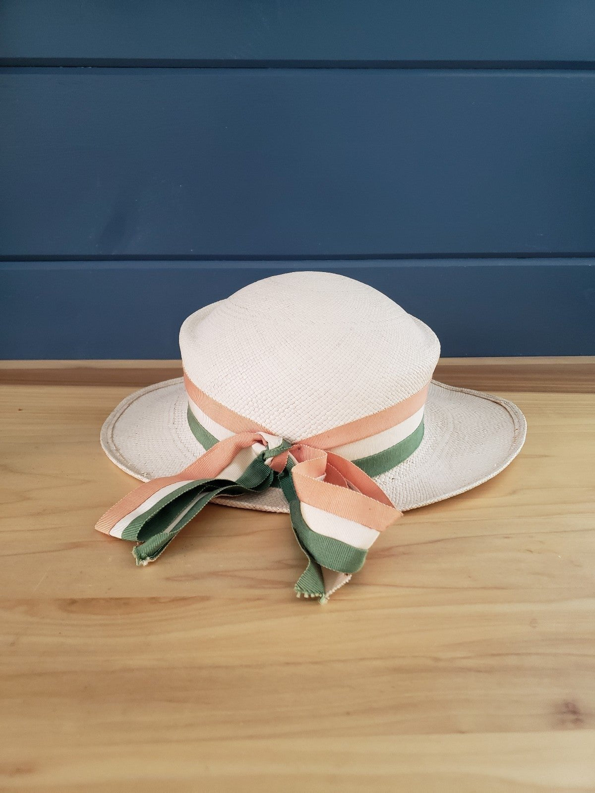 Vintage Ladies Boating Hat