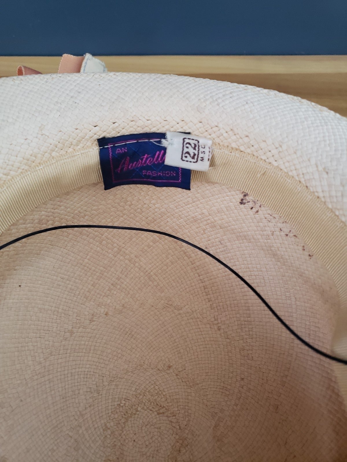 Vintage Ladies Boating Hat