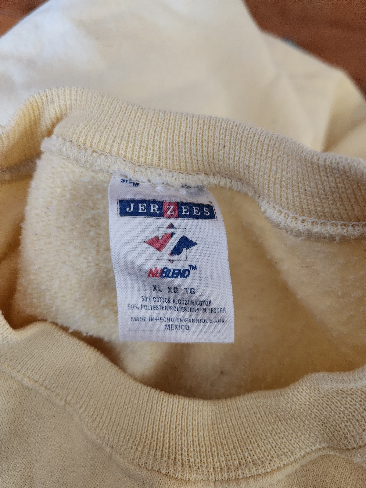 00s Yellow Golden Lab Puppies Fishing Crew Neck Sweatshirt