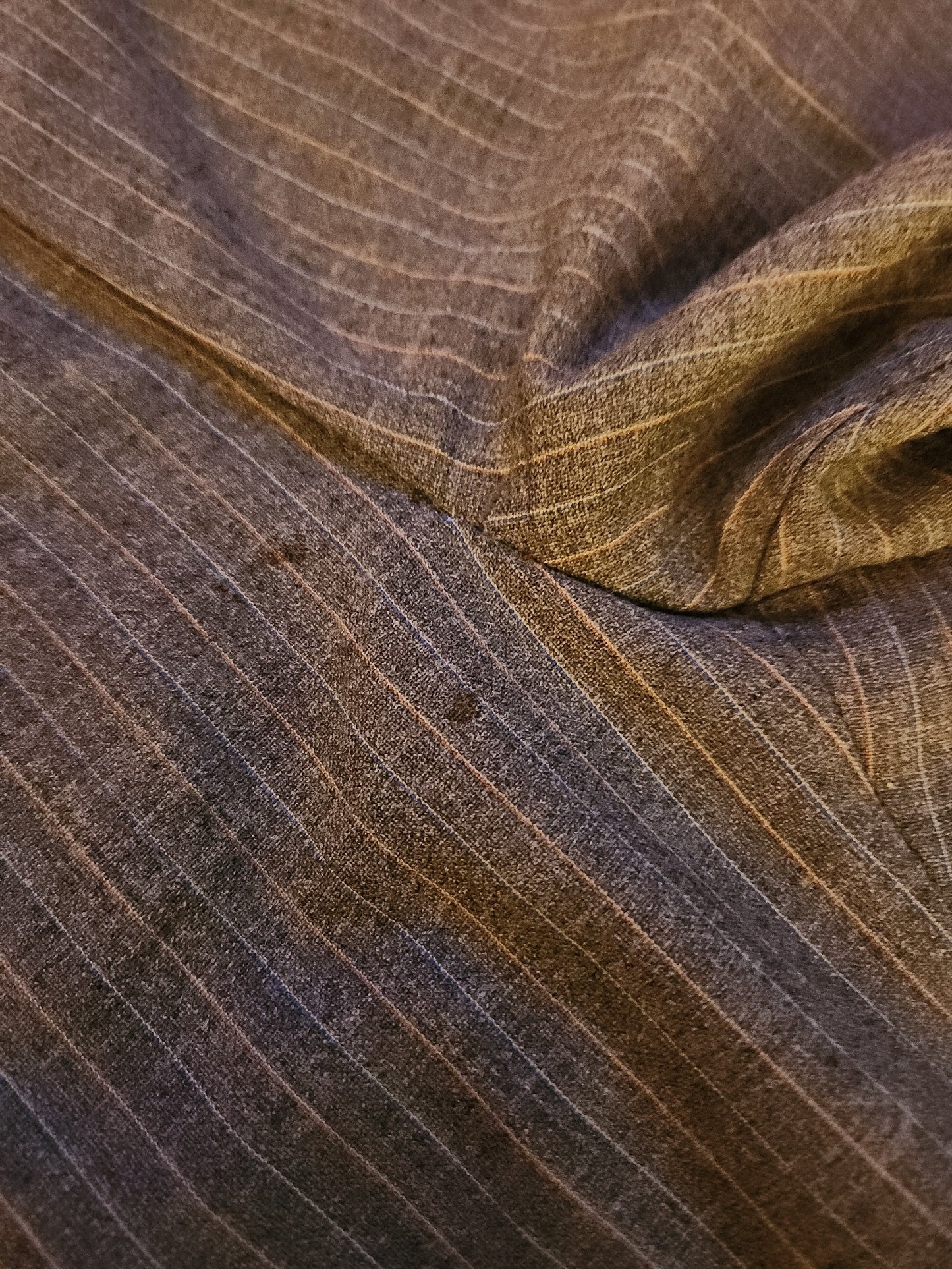 70s/80s Gray Pinstripe Three Piece Suit