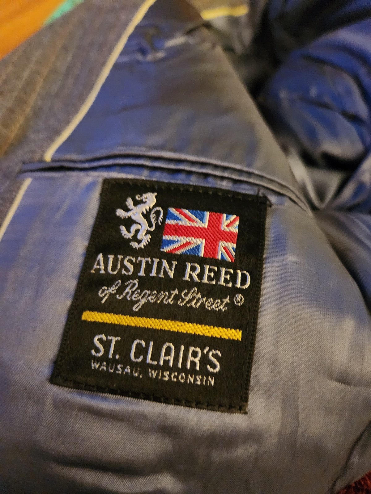 70s/80s Gray Pinstripe Three Piece Suit