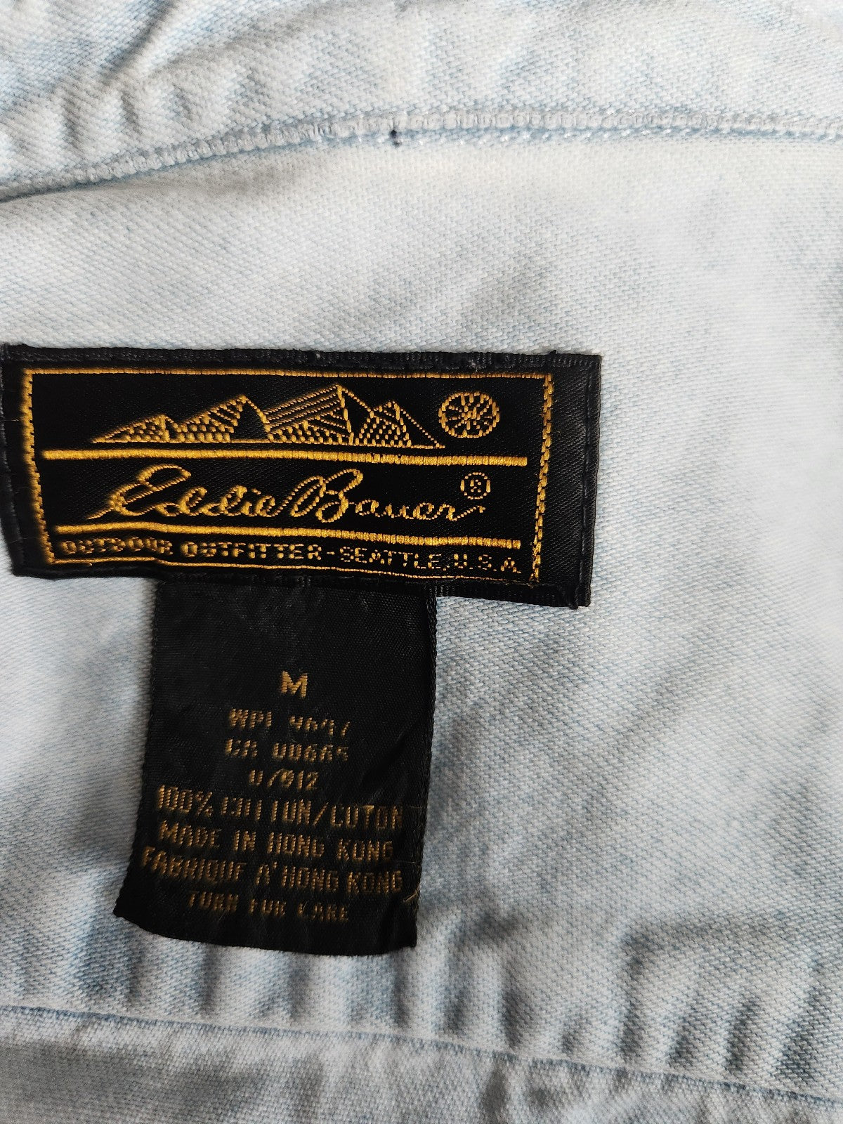 90s Eddie Bauer Denim Button Down Shirt