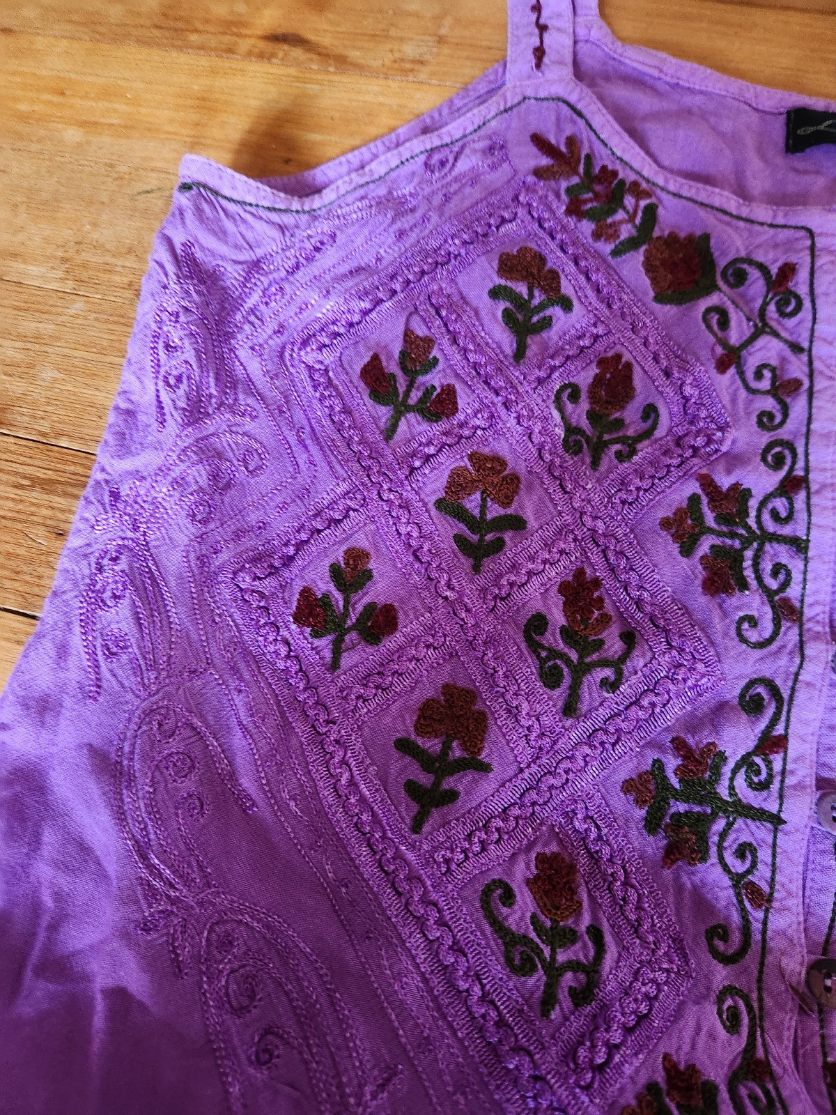 90s Purple Ombre Sundress