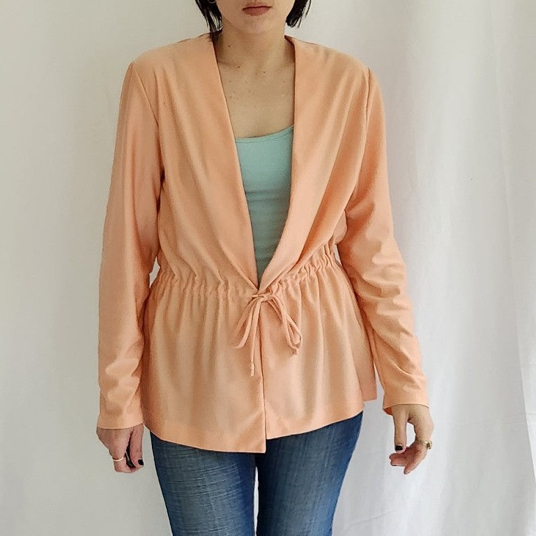 70s Pink Blouse
