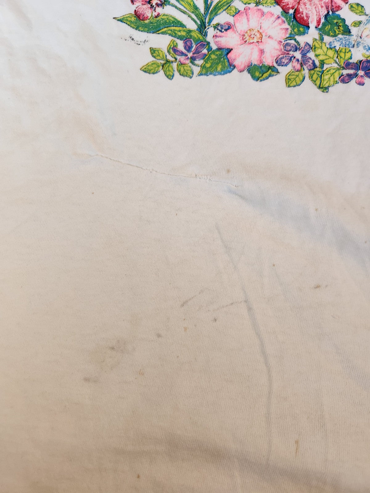 90s Floral Grandmacore Tee