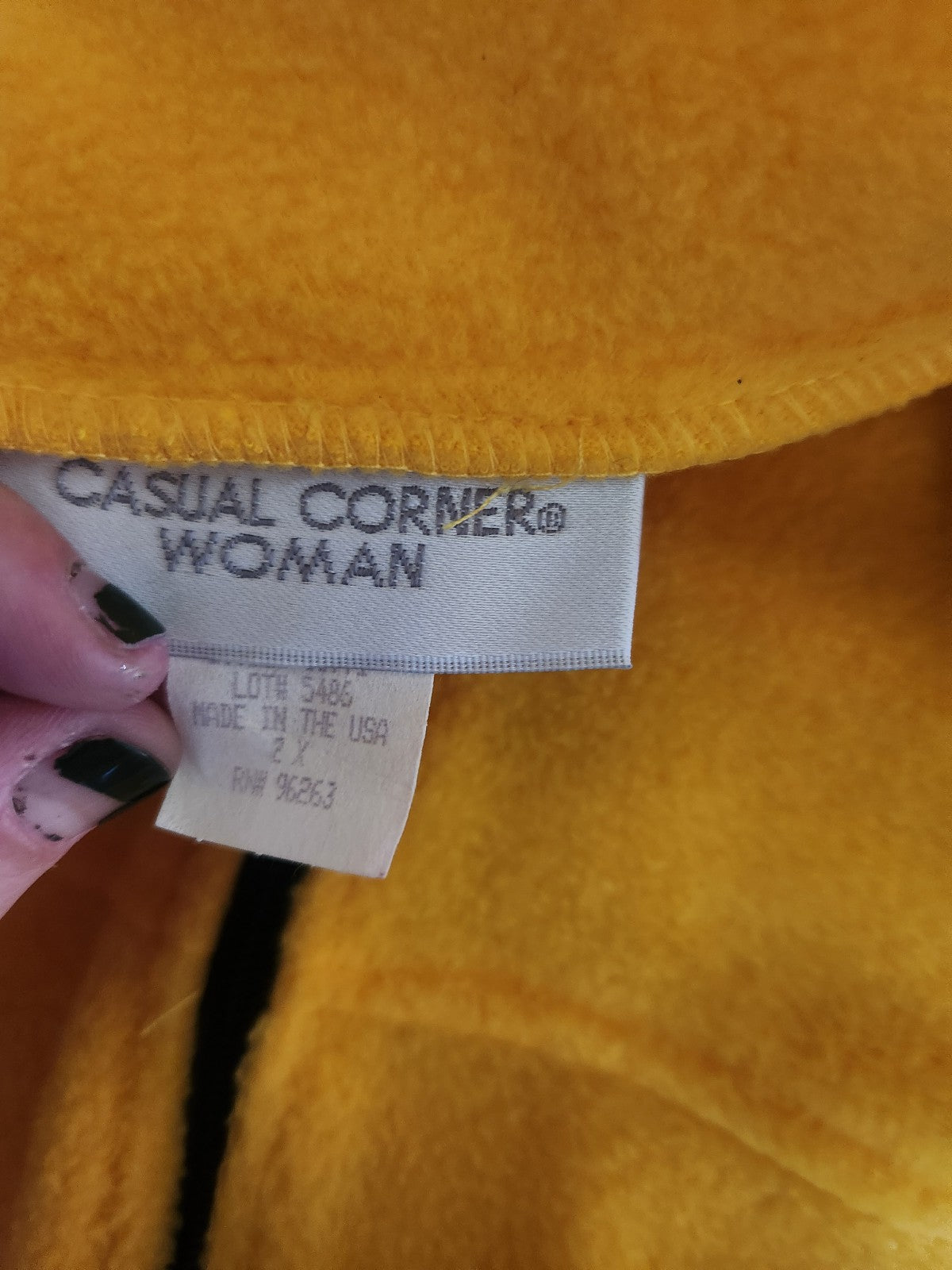 Y2K Yellow Fleece Vest
