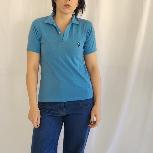 60s/70s Blue Polo