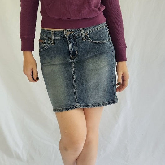 Y2K l.e.i. Denim Mini Skirt