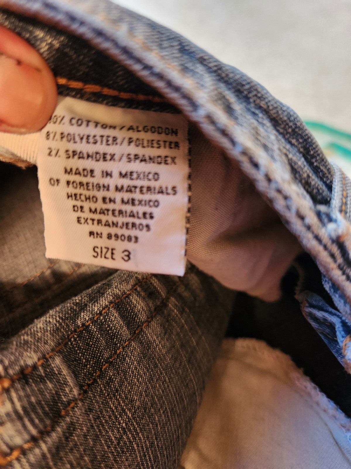 Y2K l.e.i. Denim Mini Skirt