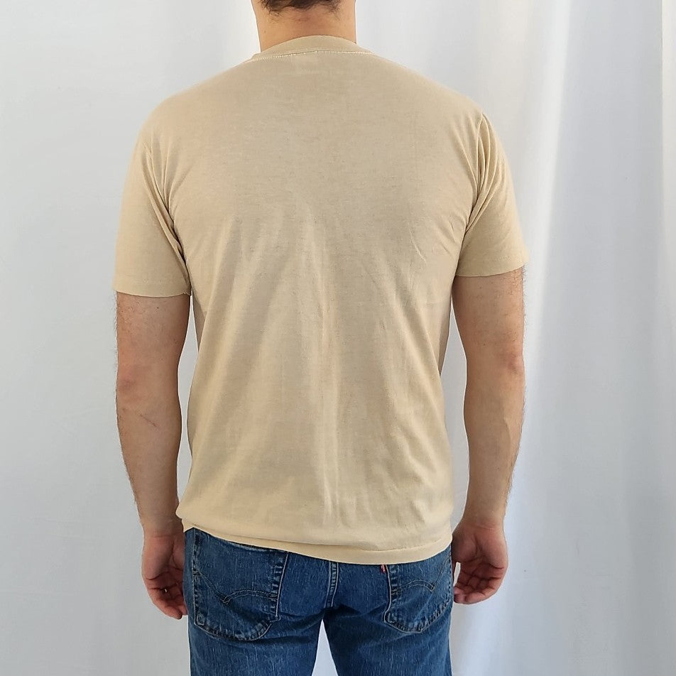 80s/90s Red and Tan BSA Boy Scouts Tee