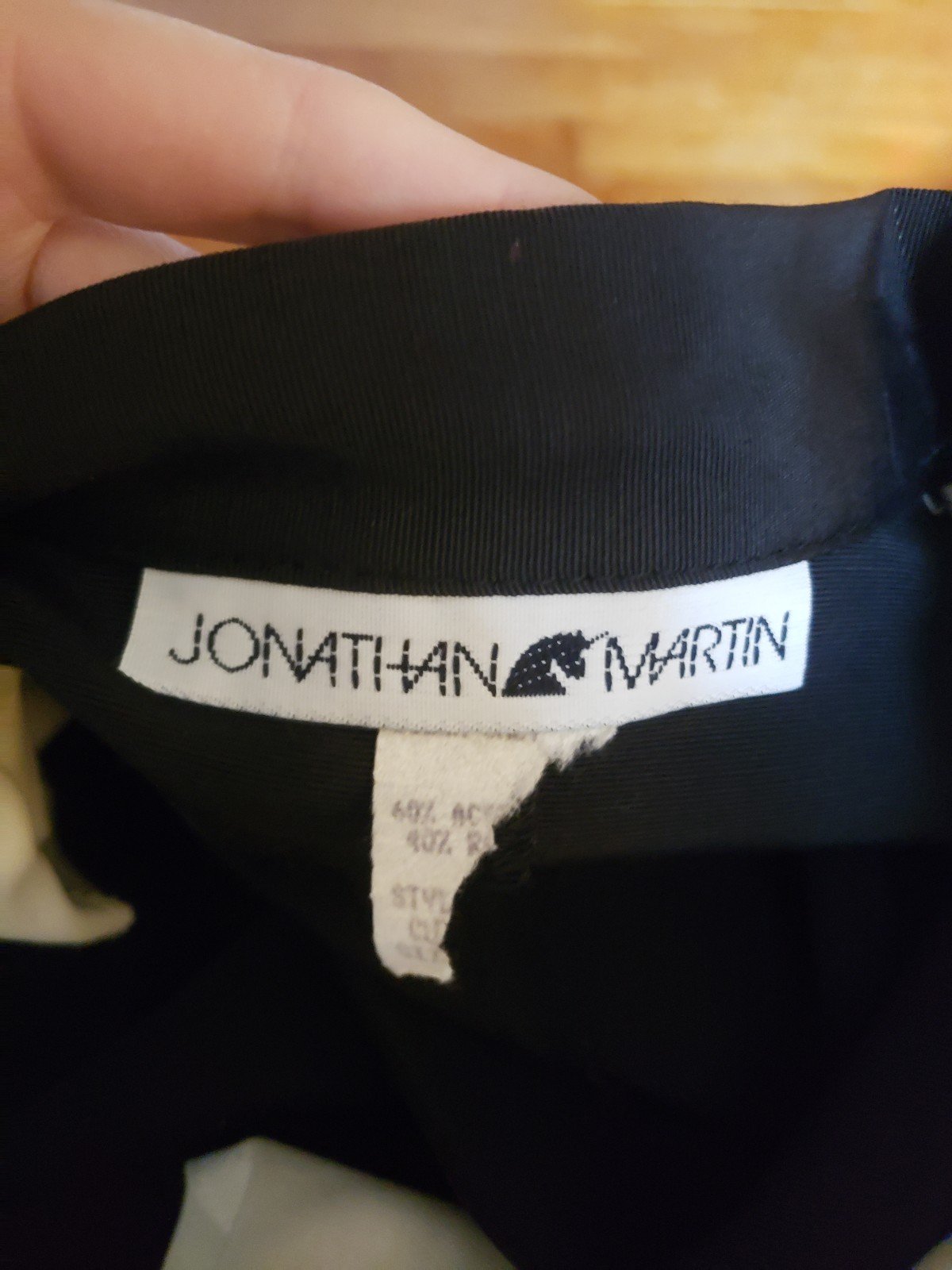 70s/80s Black and White Novelty Print Jacket