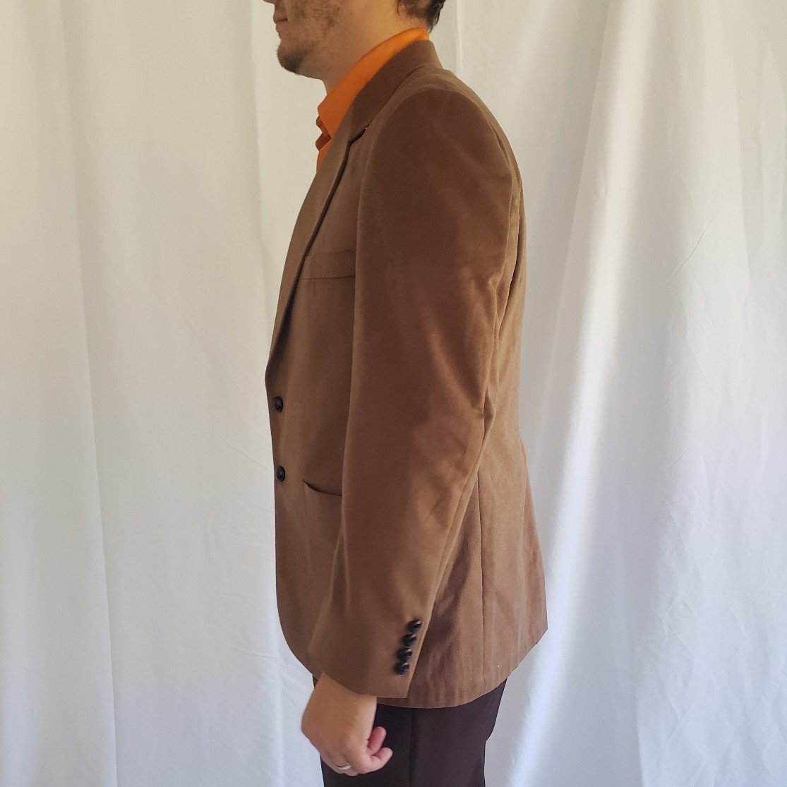 70s Tan Ultrasuede Blazer