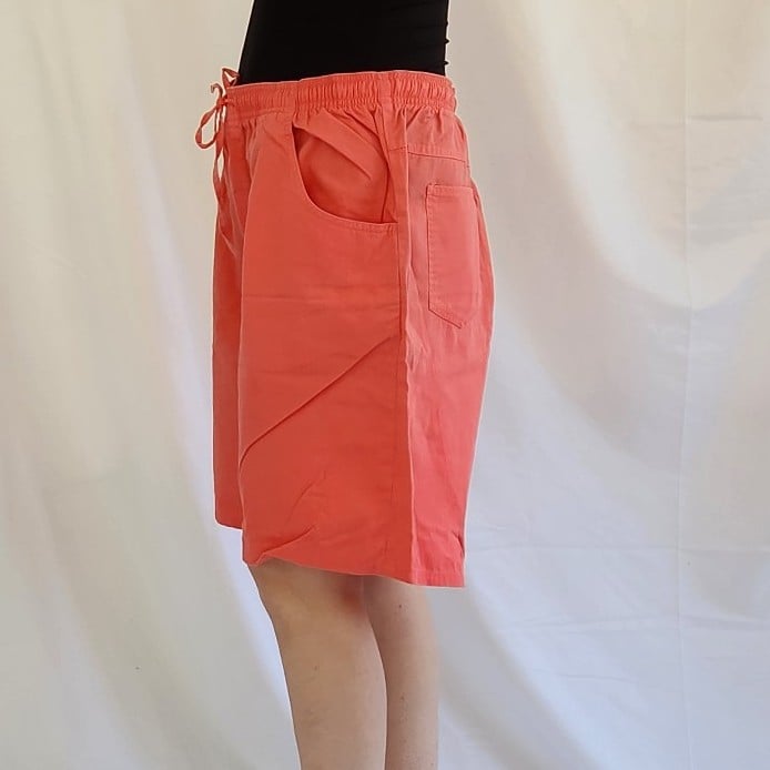 90s Pink Cotton Pull On Shorts