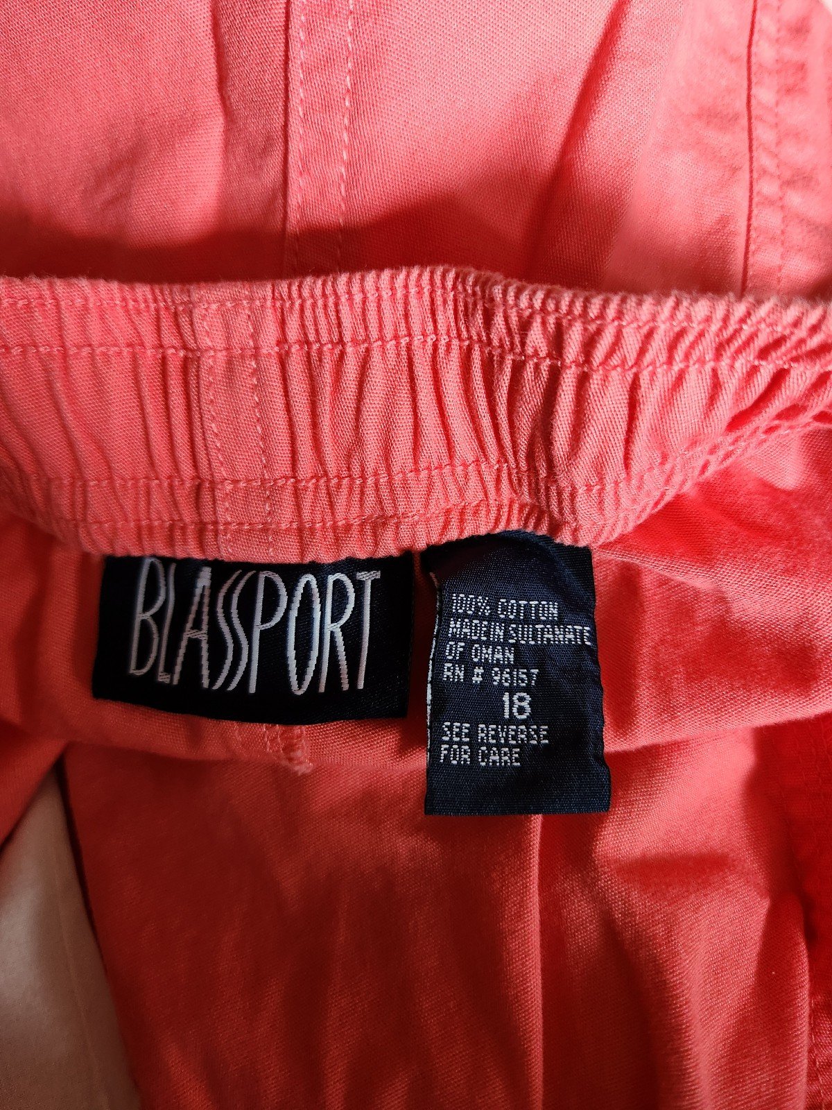90s Pink Cotton Pull On Shorts