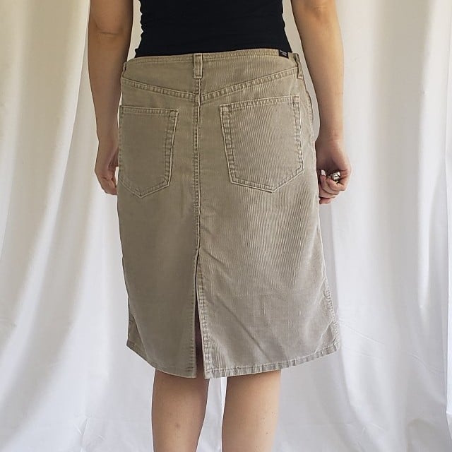 Y2K Abercrombie and Fitch Corduroy Skirt