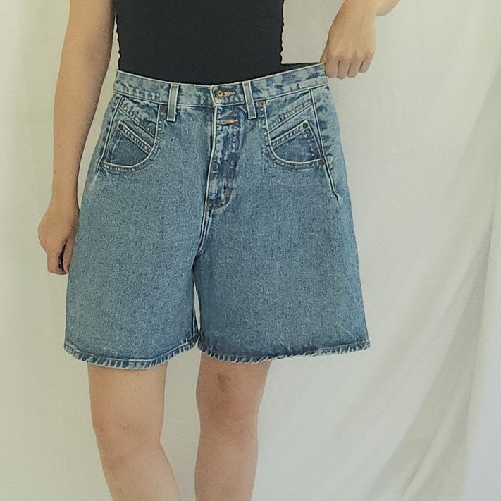 90s Denim Mom Shorts