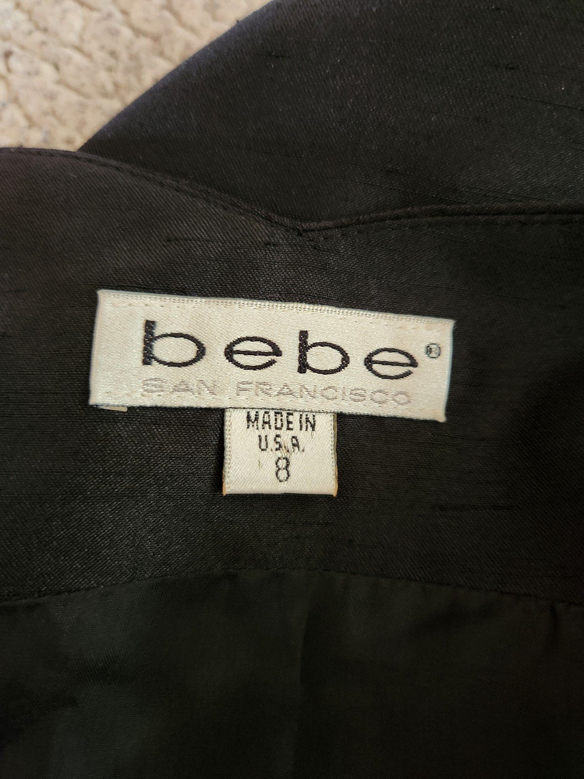 Y2K Bebe Little Black Dress