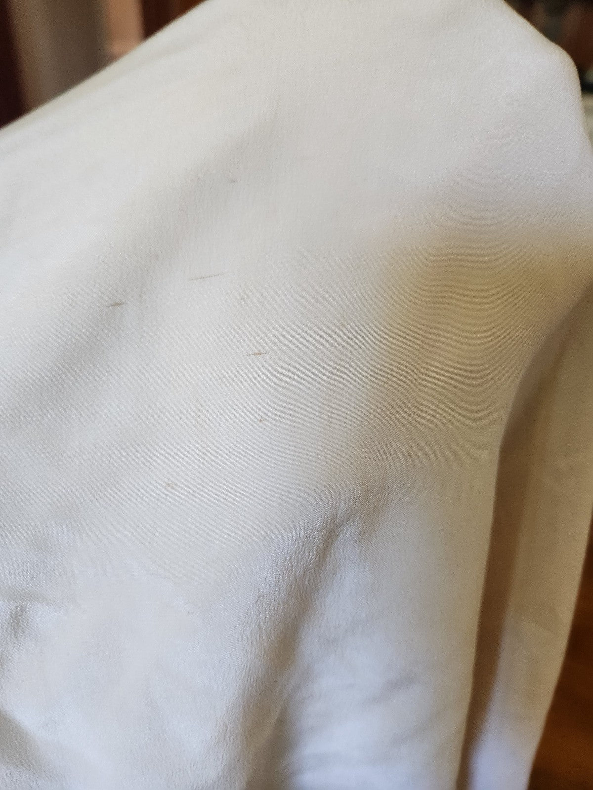 90s Cream Silk Blouse