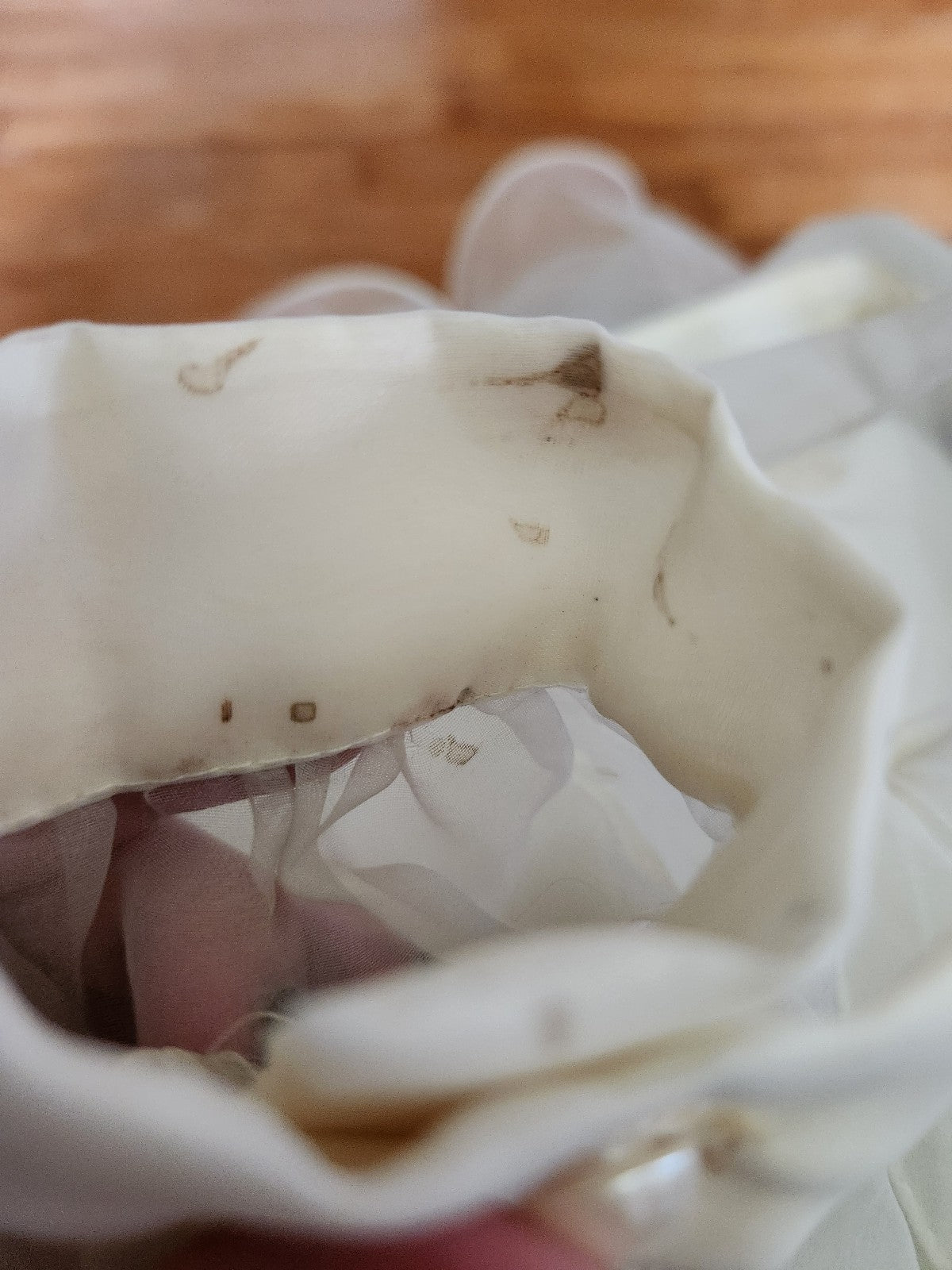 90s Black and White Frilly Dress