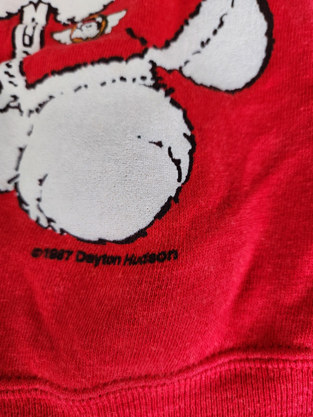 80s/90s Santa Bear Kids Sweatshirt