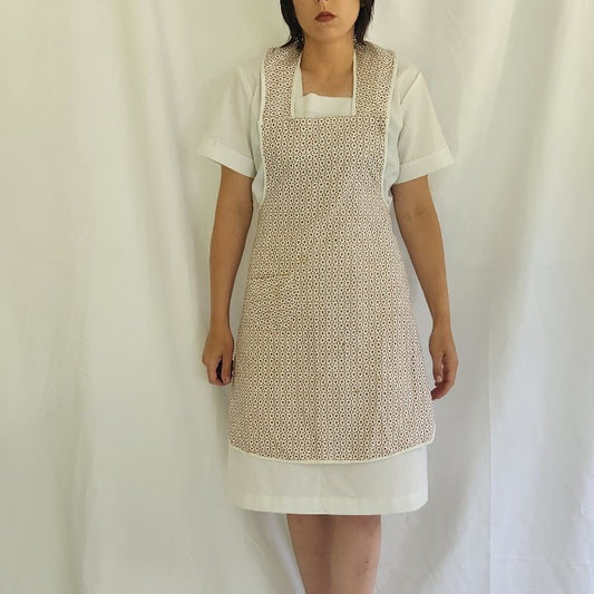 60s/70s Geometric Print Apron