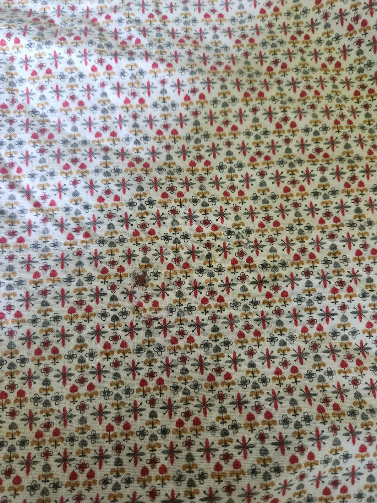 60s/70s Geometric Print Apron