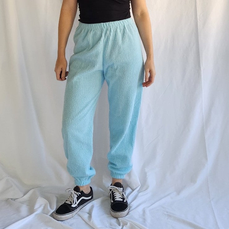 80s Blue Terrycloth Sweatsuit