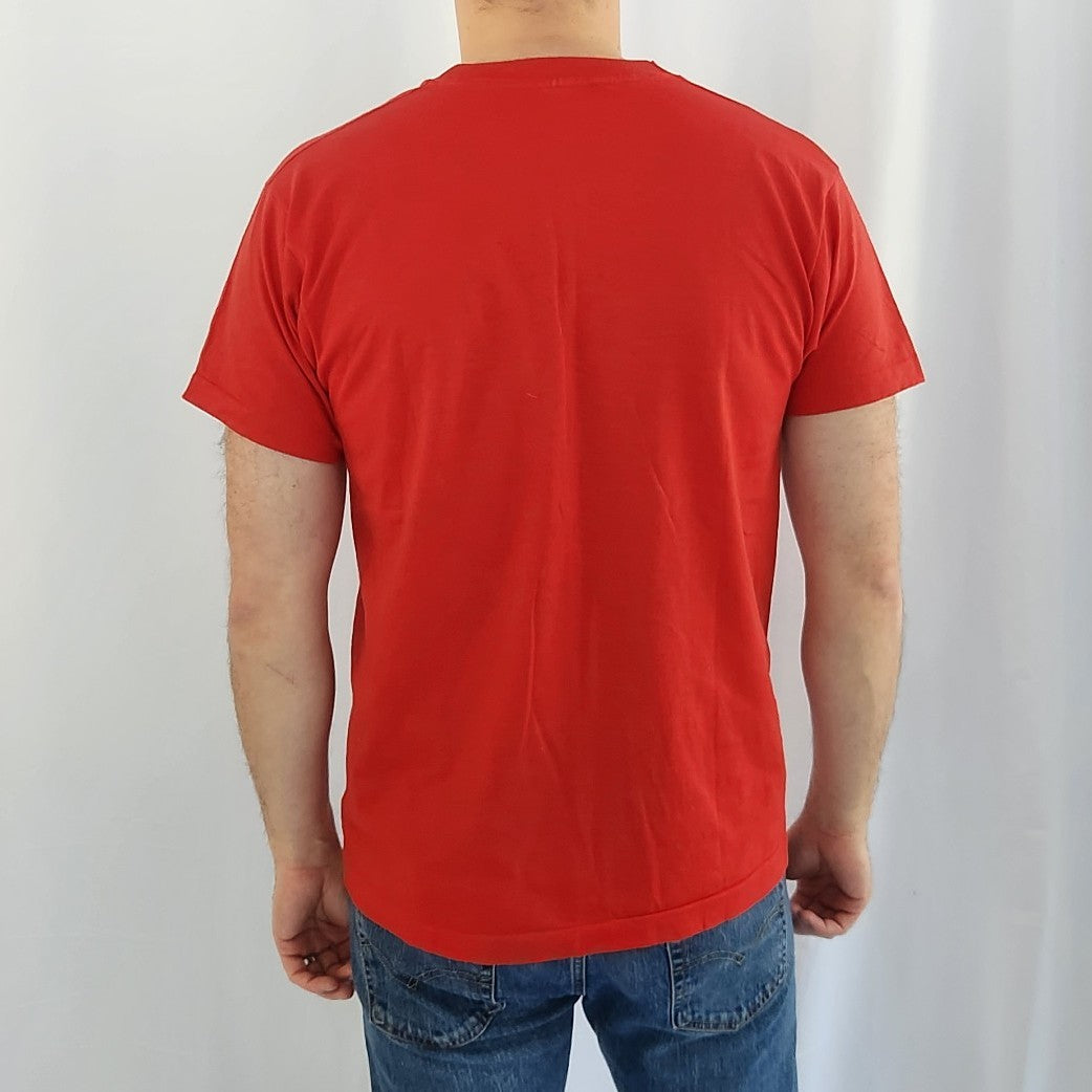 80s/90s Red Boy Scout Leader Comedy Tee