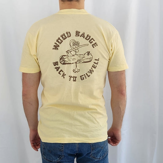 90s Boy Scouts Wood Badge Pocket Tee