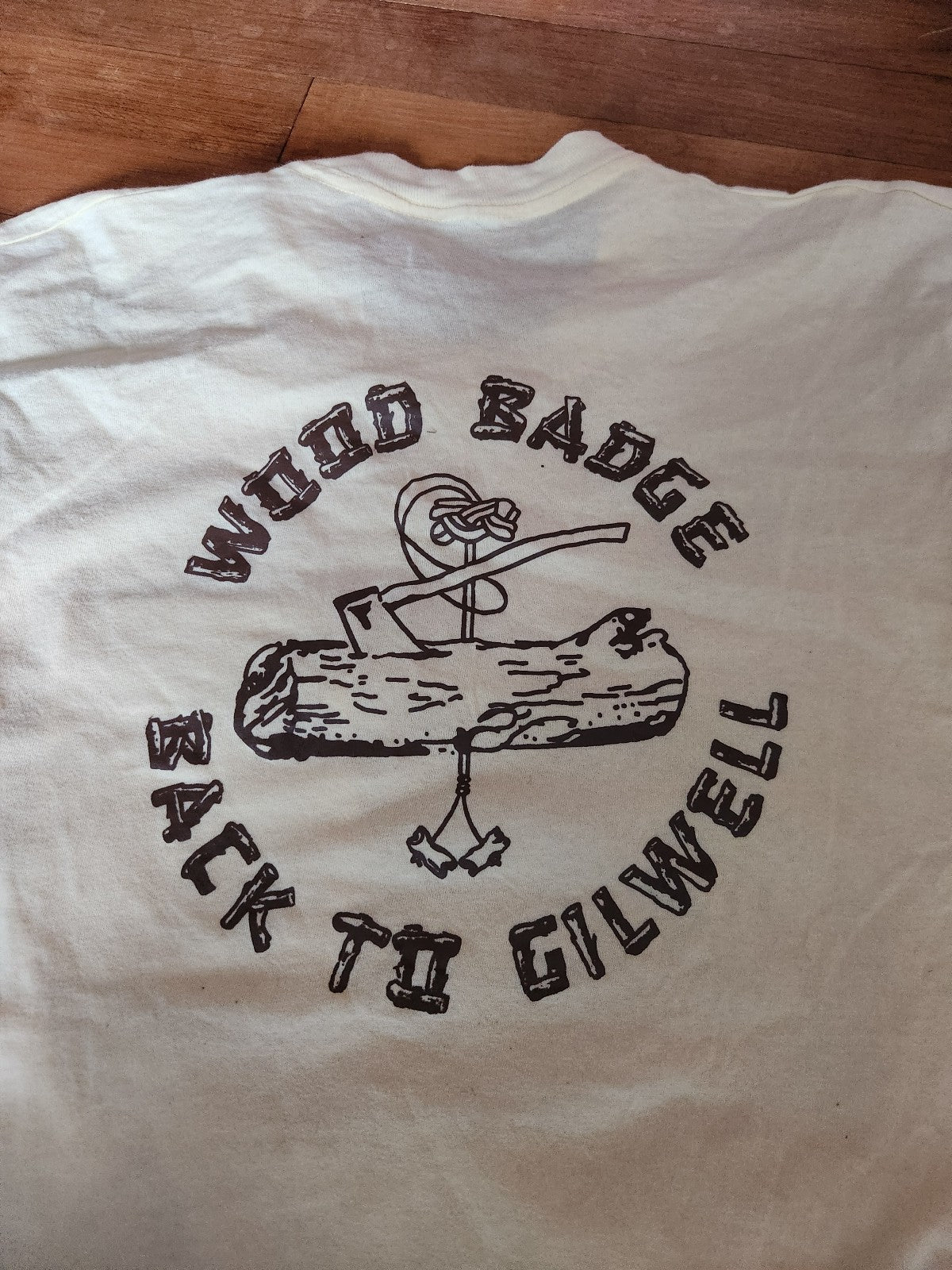 90s Boy Scouts Wood Badge Pocket Tee