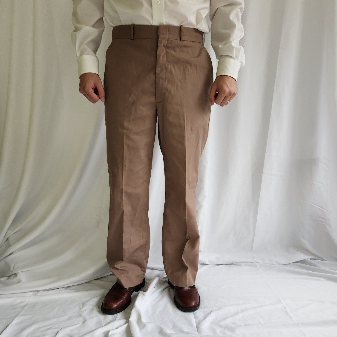 80s Tan Farah Trousers