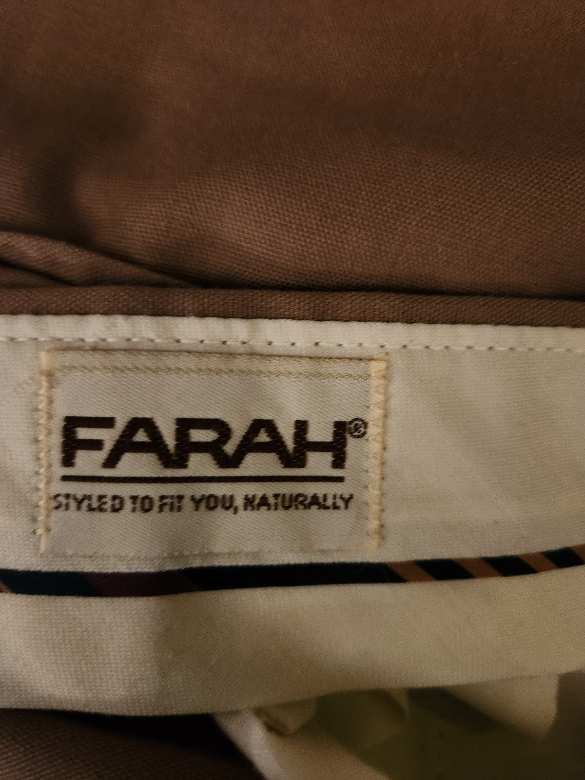 80s Tan Farah Trousers
