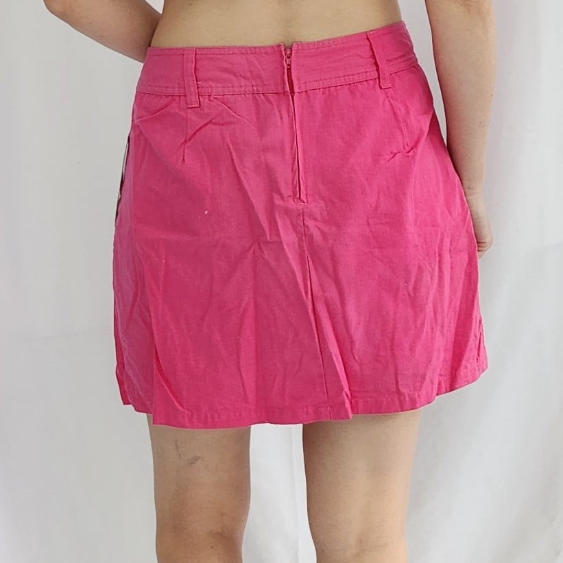 Y2K Deadstock Pink Cotton Skort