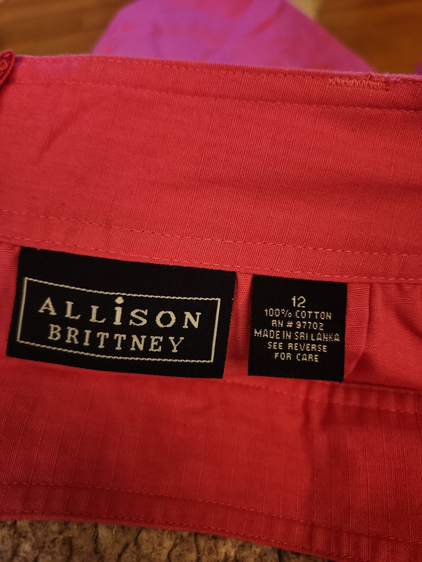 Y2K Deadstock Pink Cotton Skort