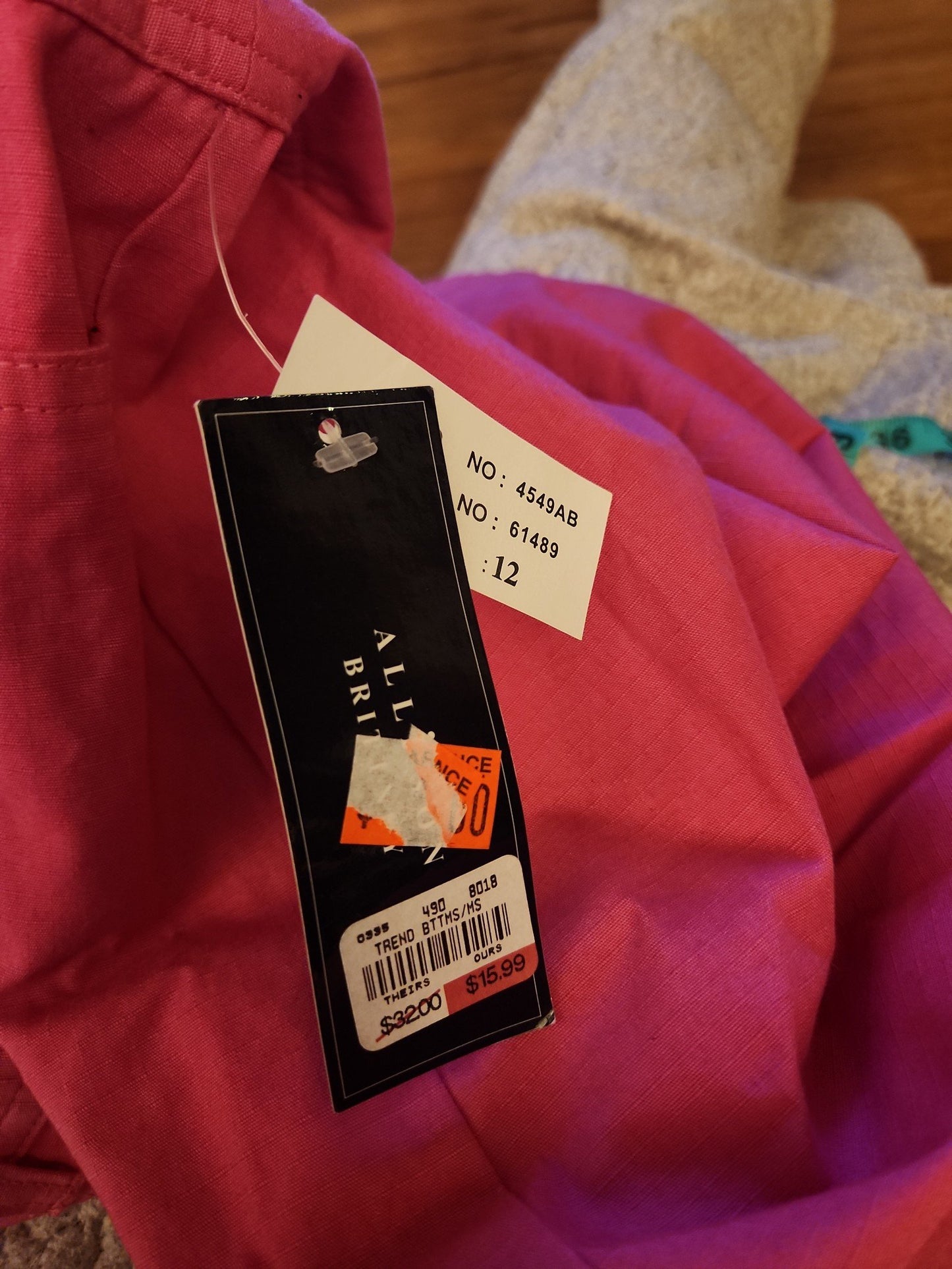 Y2K Deadstock Pink Cotton Skort