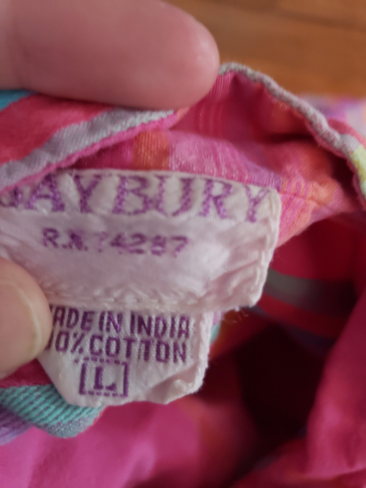 80s/90s Pink Plaid Zip Front Robe