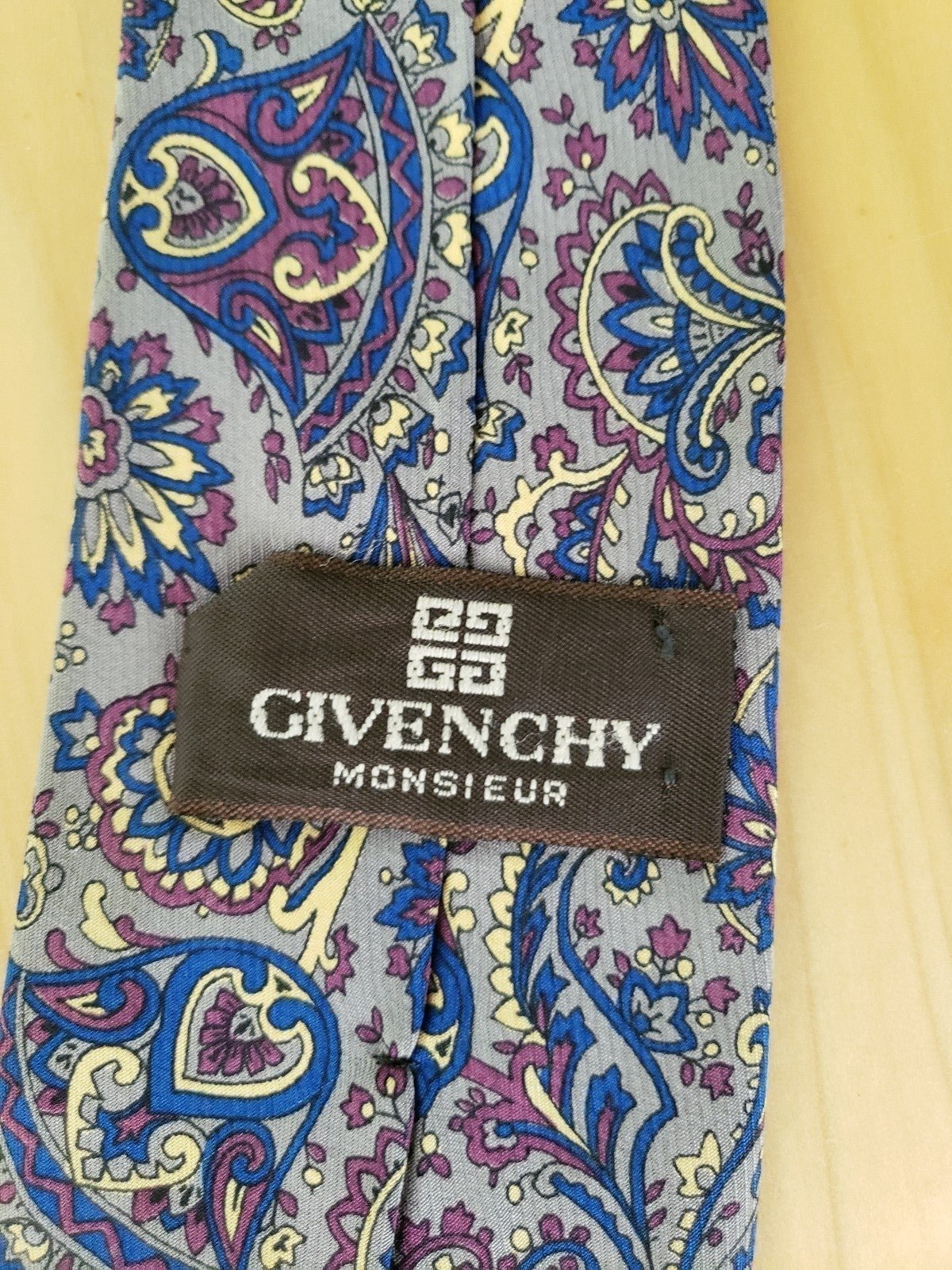 80s Givenchy Silk(?) Tie