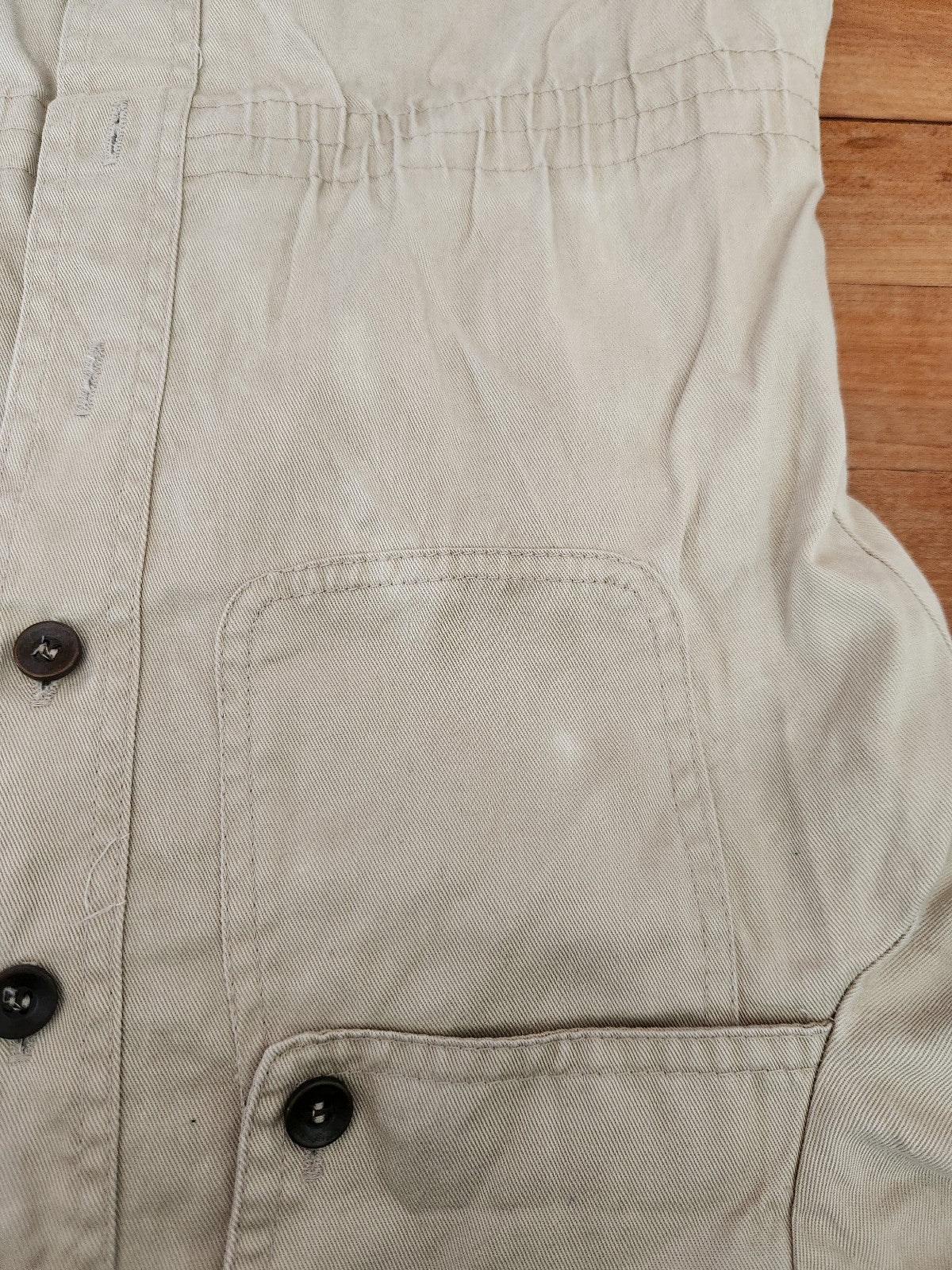 Vintage Khaki Safari Shirt