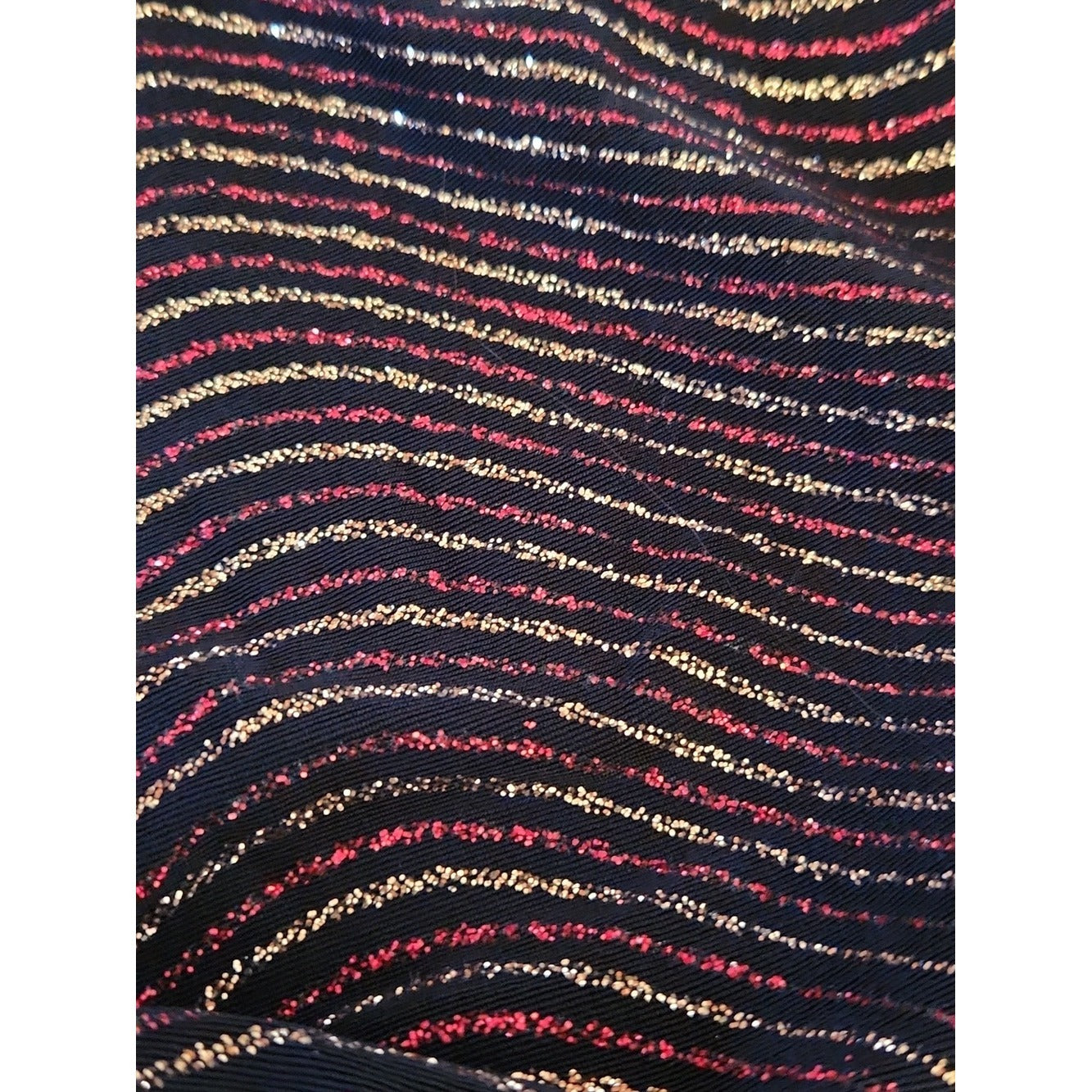 Y2K Style Glitter Party Top