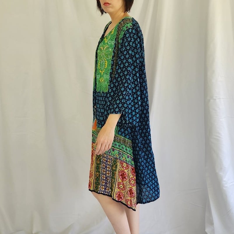 Y2K Boho Tunic