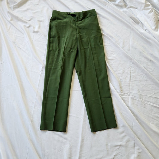 60s/70s Green Trousers