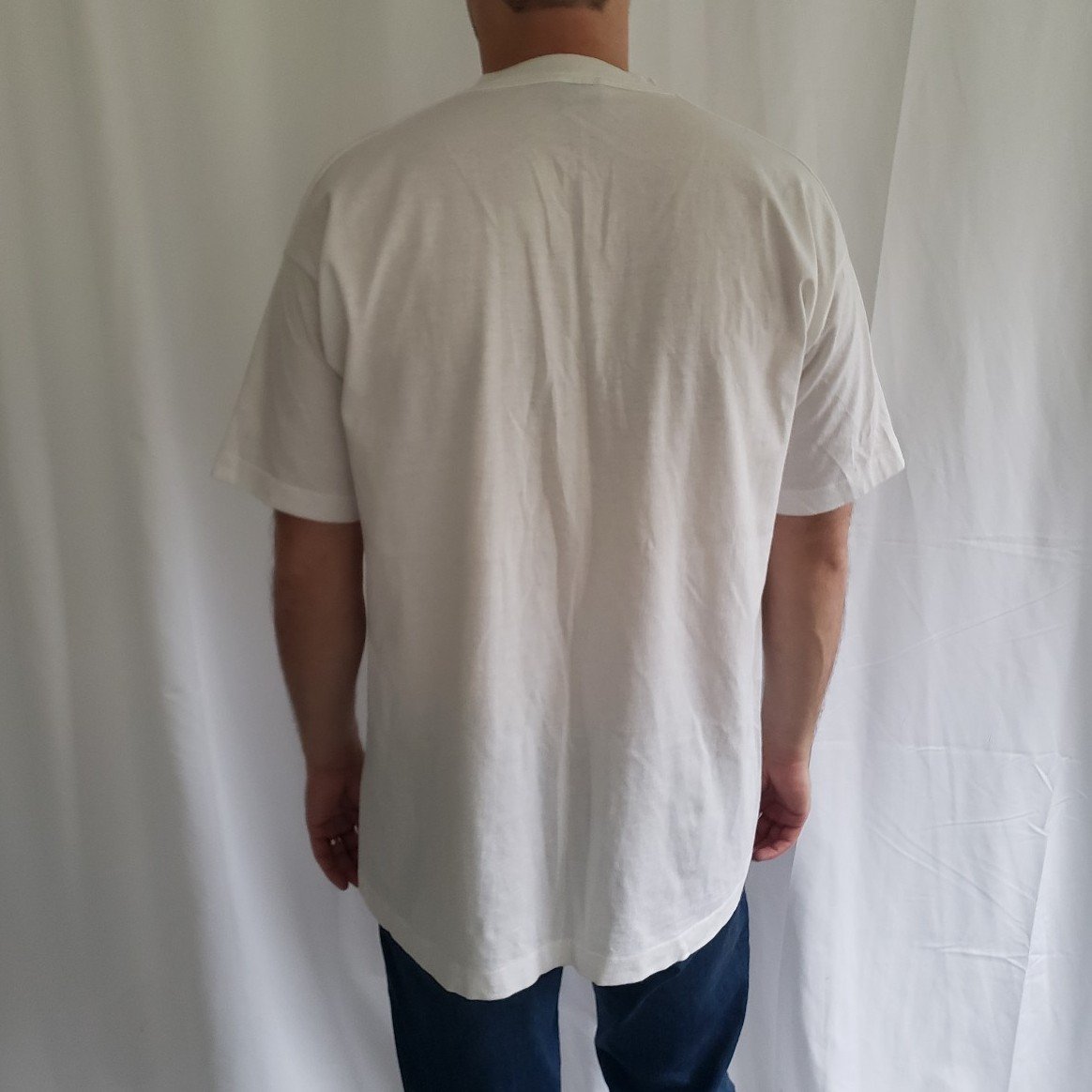 90s Green Bay Packers Single Stitch White Tee