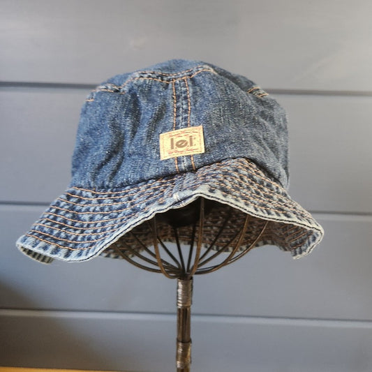 Y2K l.e.i Denim Bucket Hat