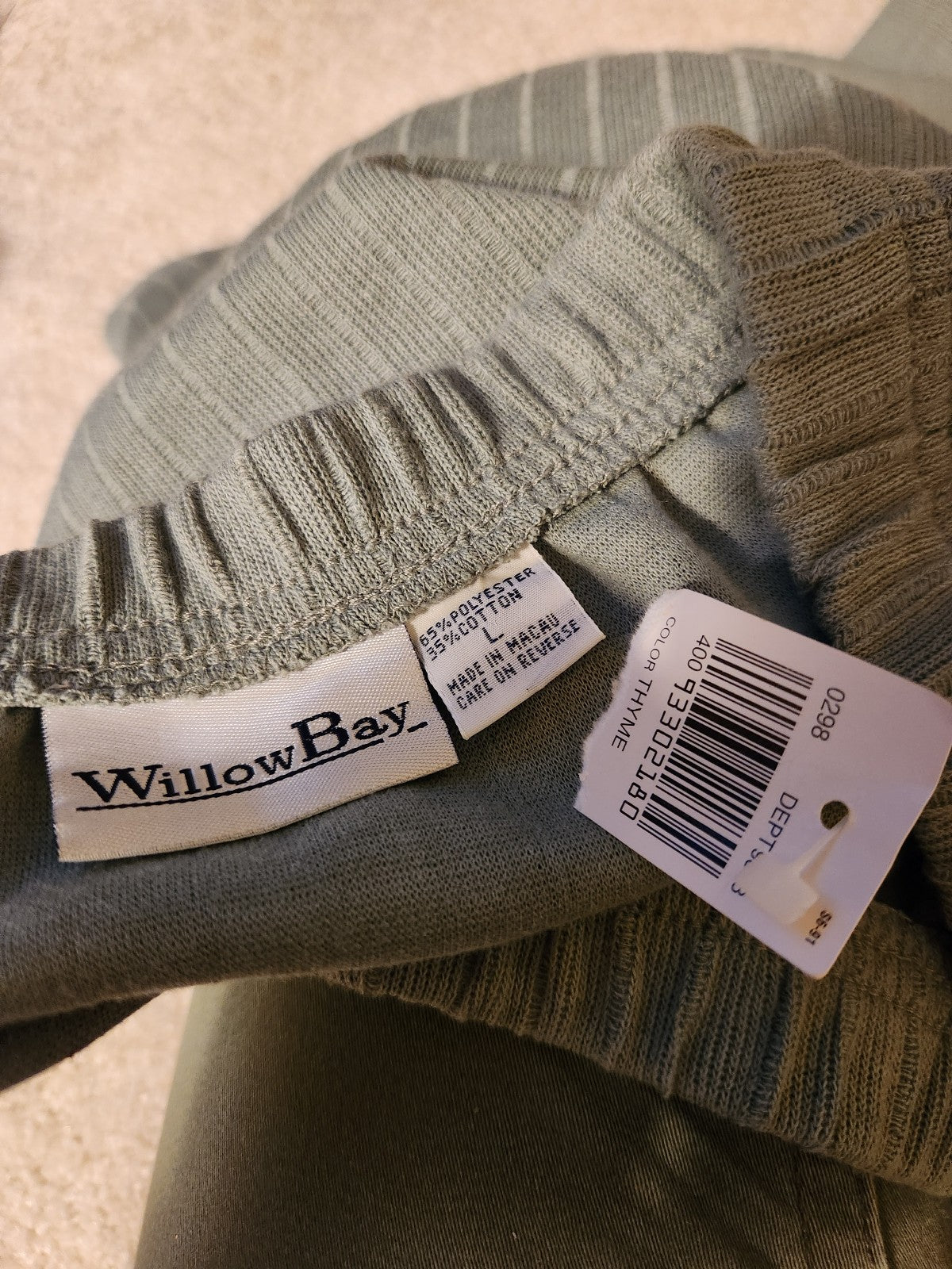 90s Green Tee and Skirt Set